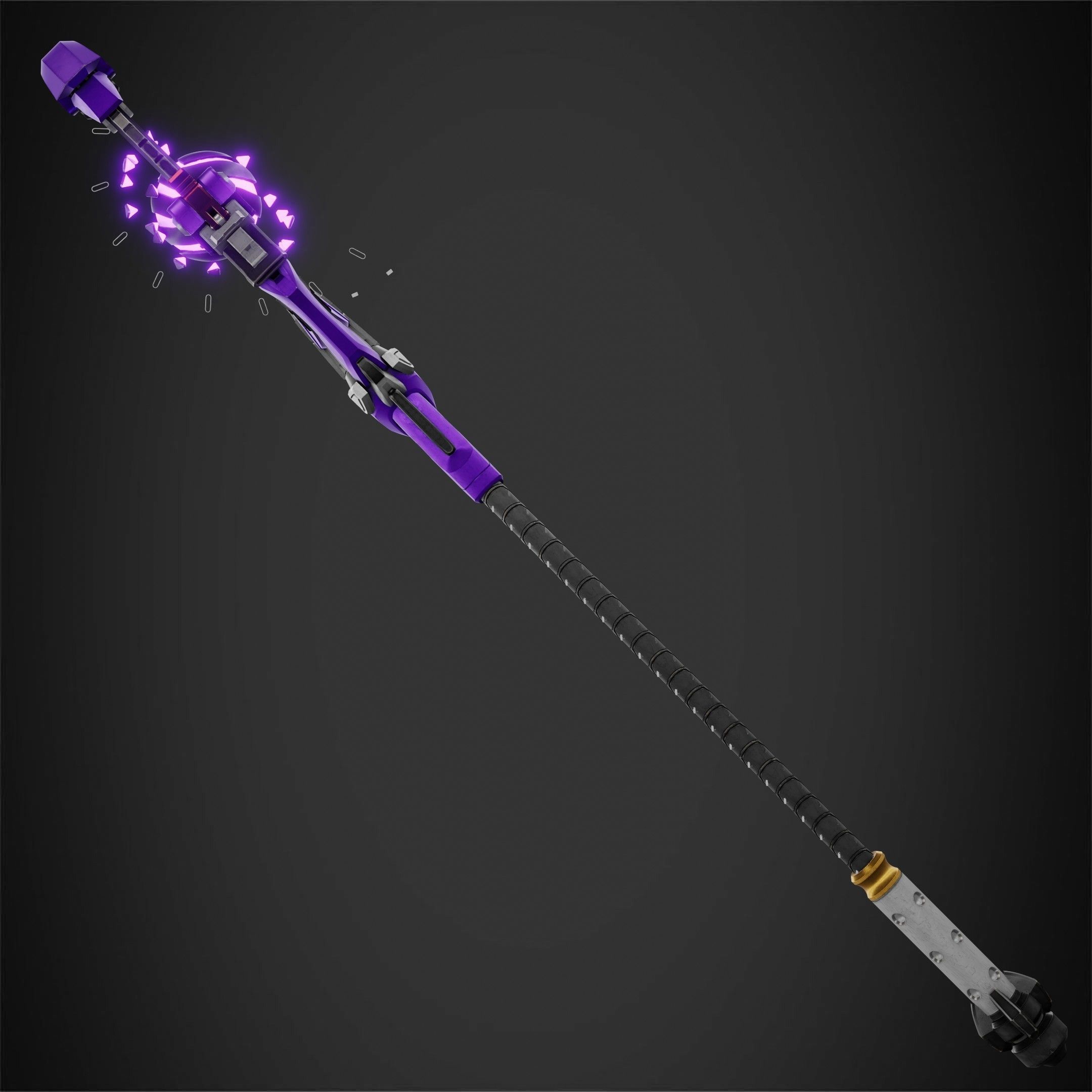 Overwatch 2 Ramattra Staff for Cosplay 3D print model_9
