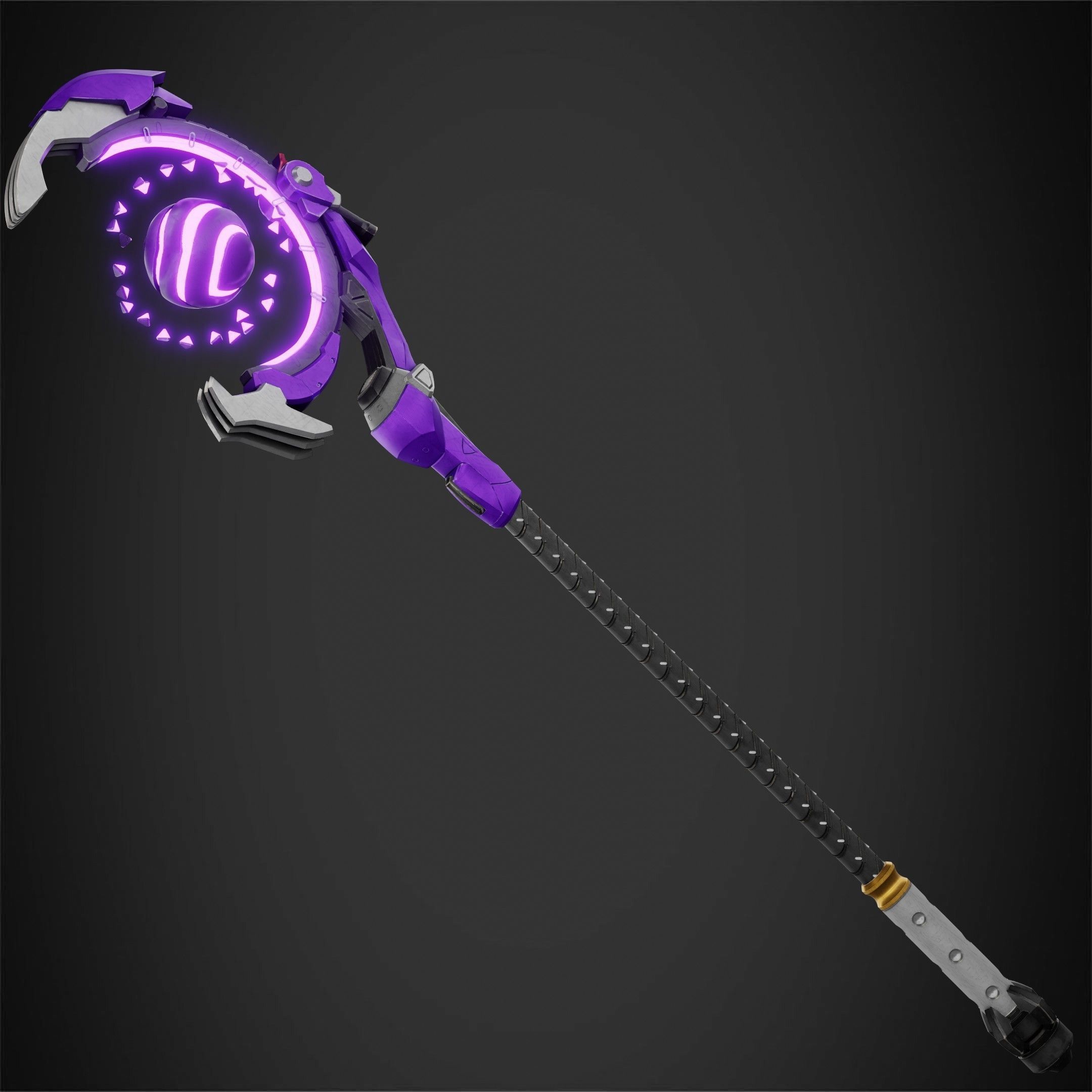 Overwatch 2 Ramattra Staff for Cosplay 3D print model_6