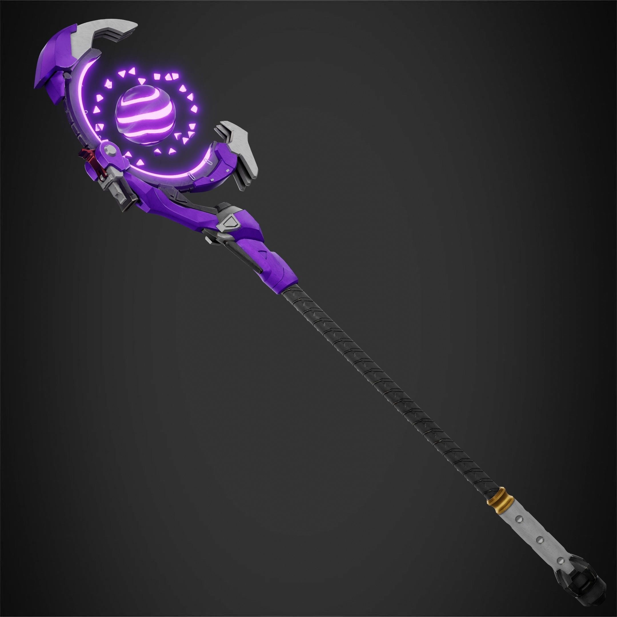 Overwatch 2 Ramattra Staff for Cosplay 3D print model_10