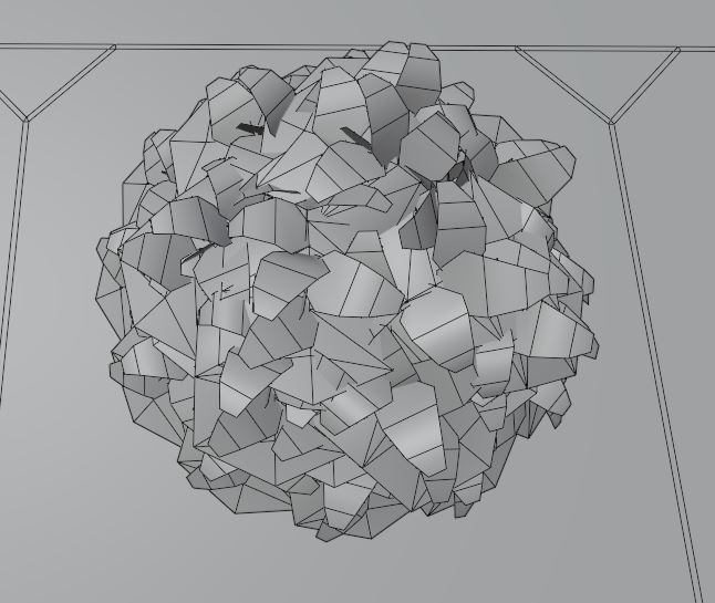 Privet Ligustrum - Rasberry - Blackberry Bushes and Hedges 3D Model Collection_32