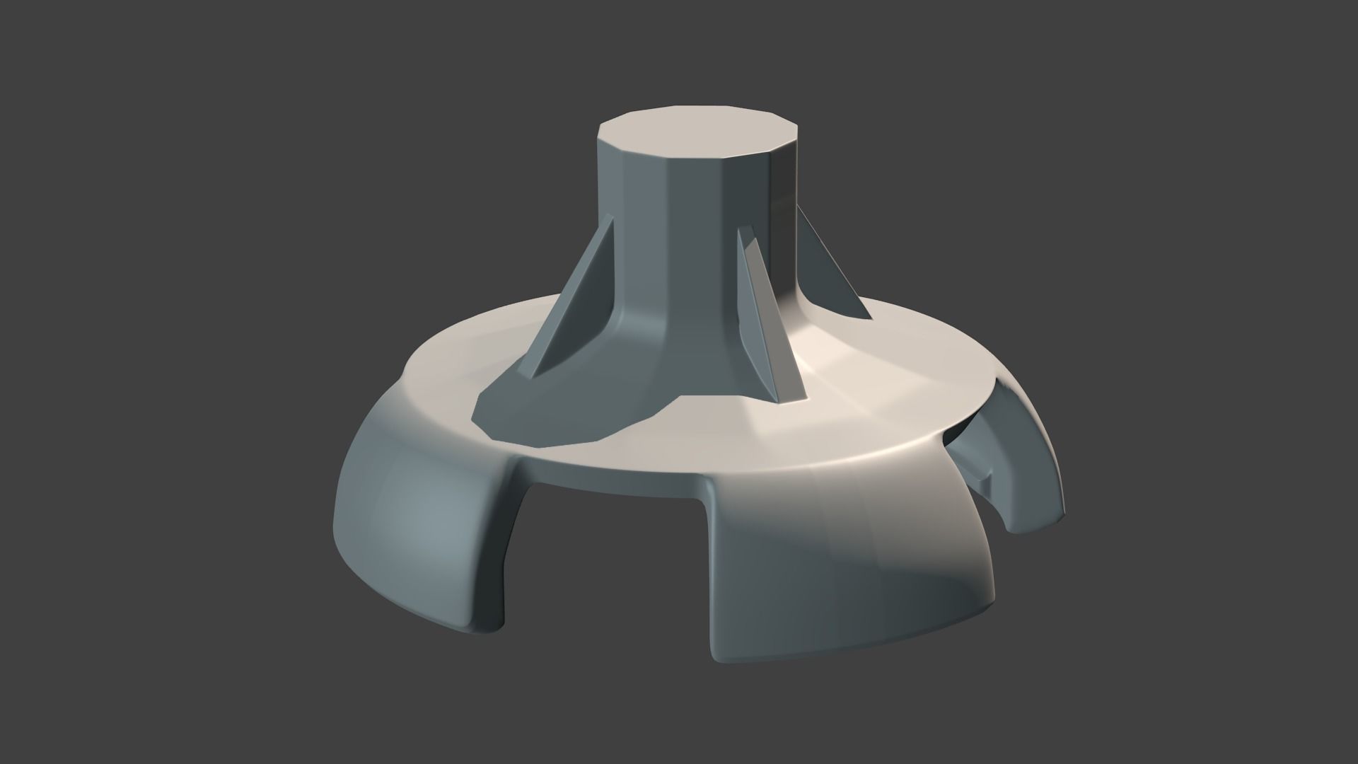 Thumbstick extender PS4 3D print model_3