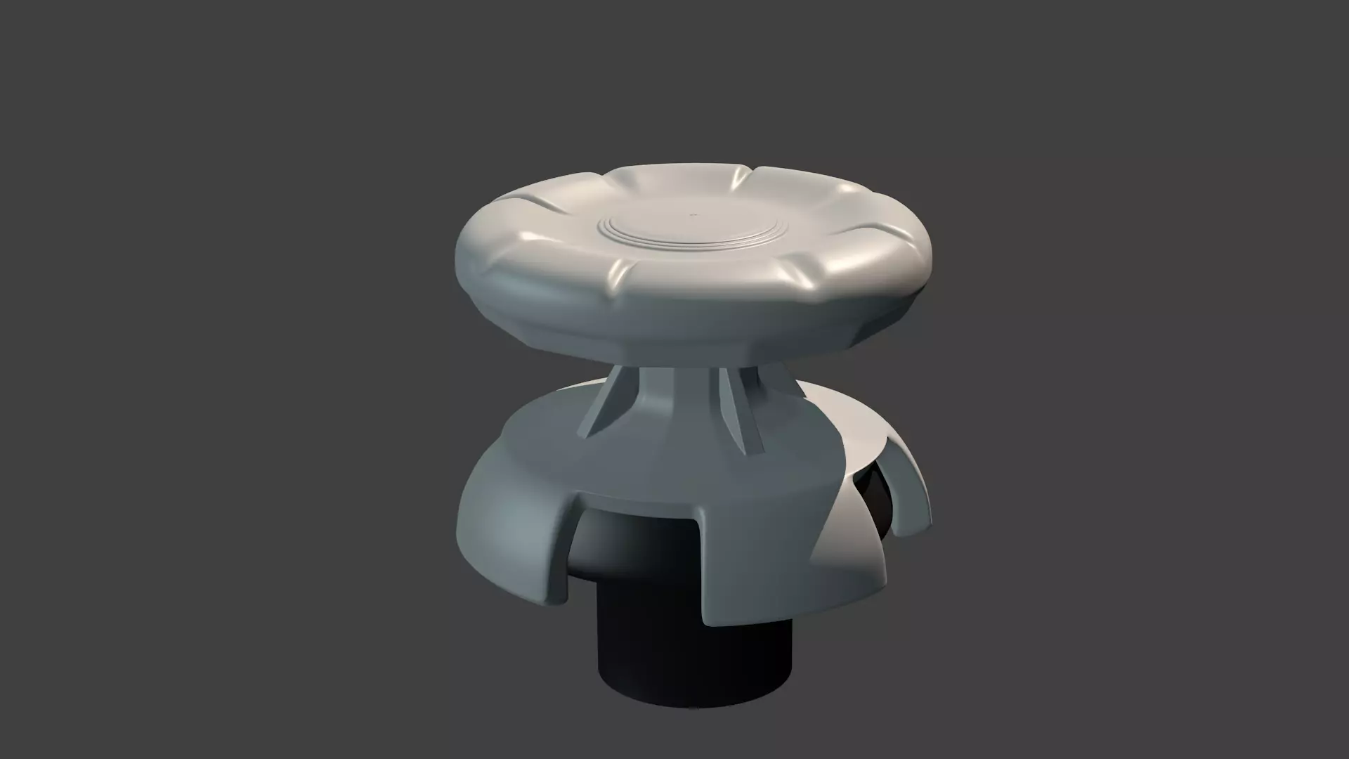 Thumbstick extender PS4 3D print model_0