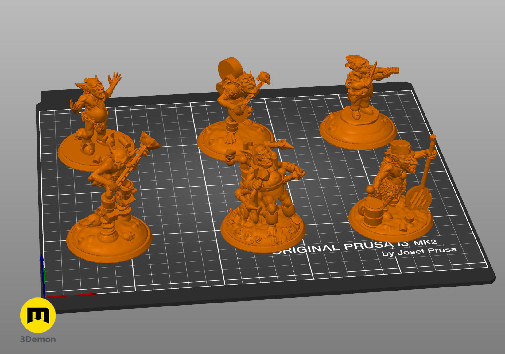 Goblin Band - DnD Set 3D print model_7