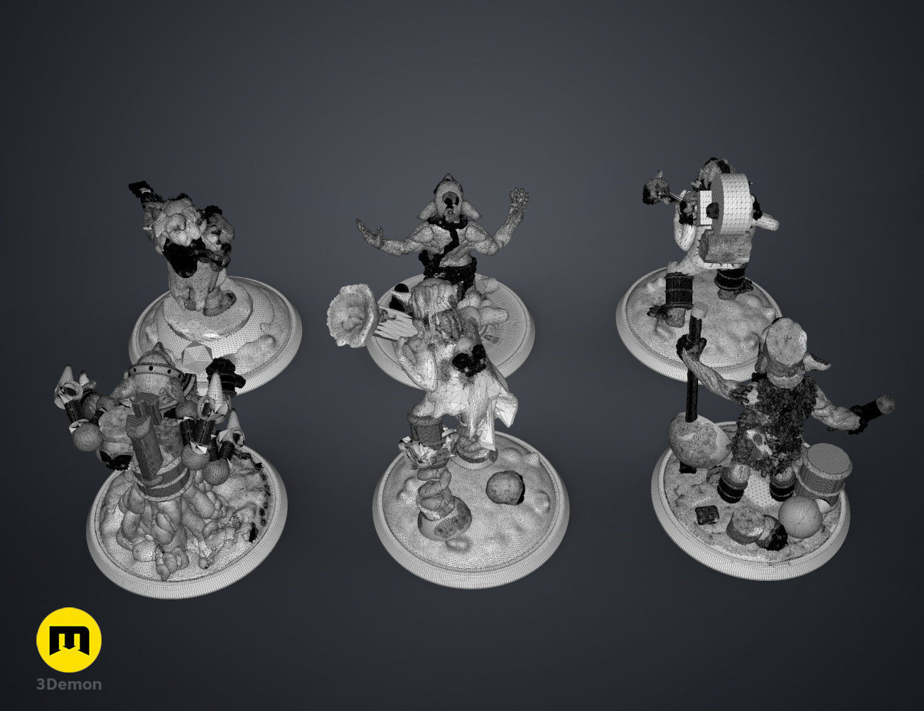 Goblin Band - DnD Set 3D print model_10