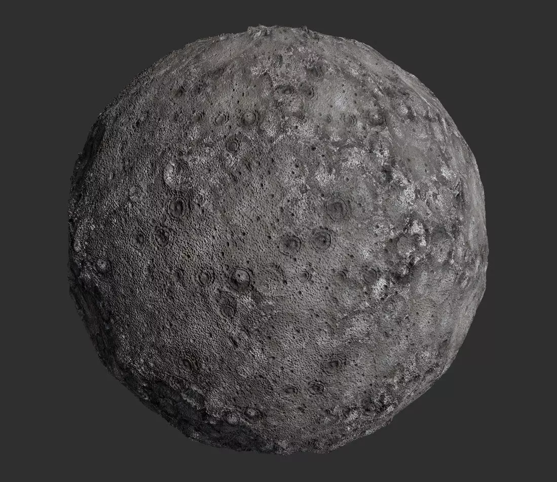 Asteroid Rock Pbr 4k Textures Texture