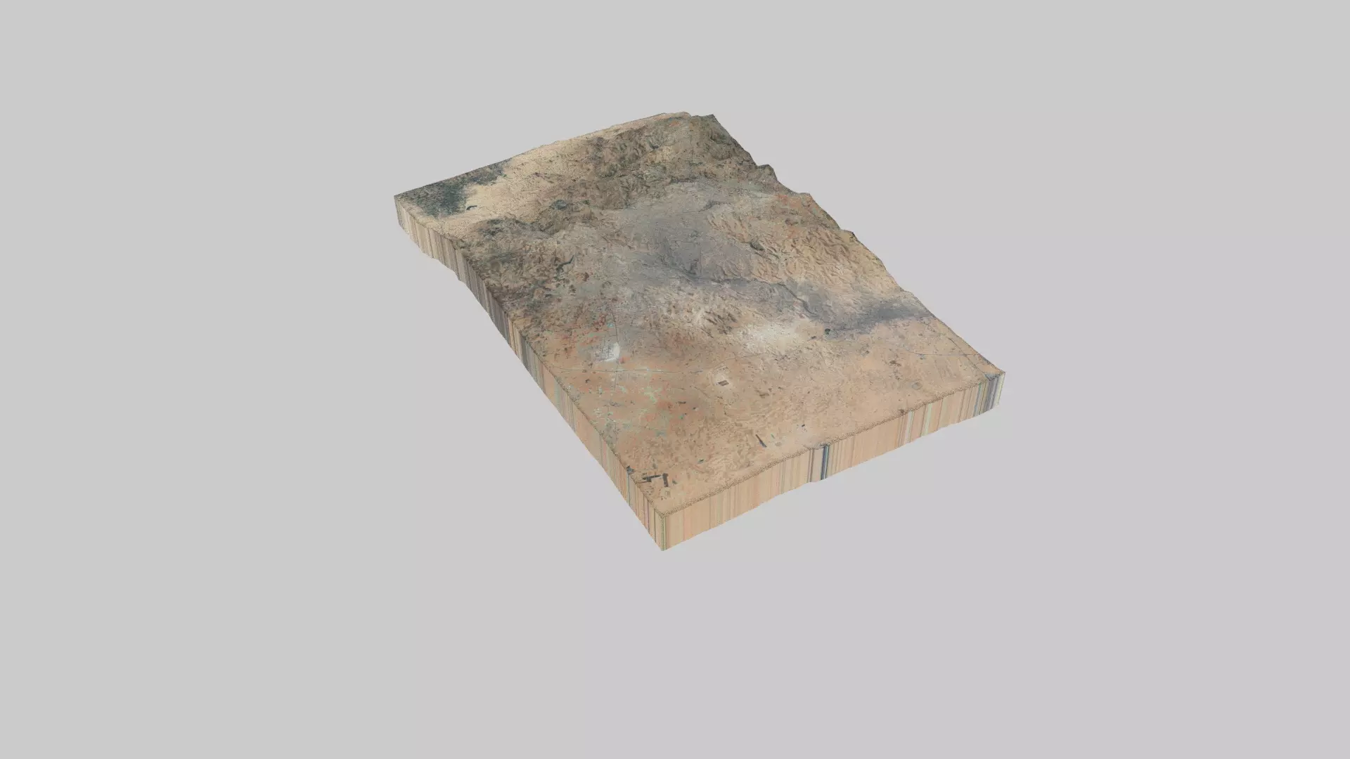 AMMAN City Low-poly 3D model