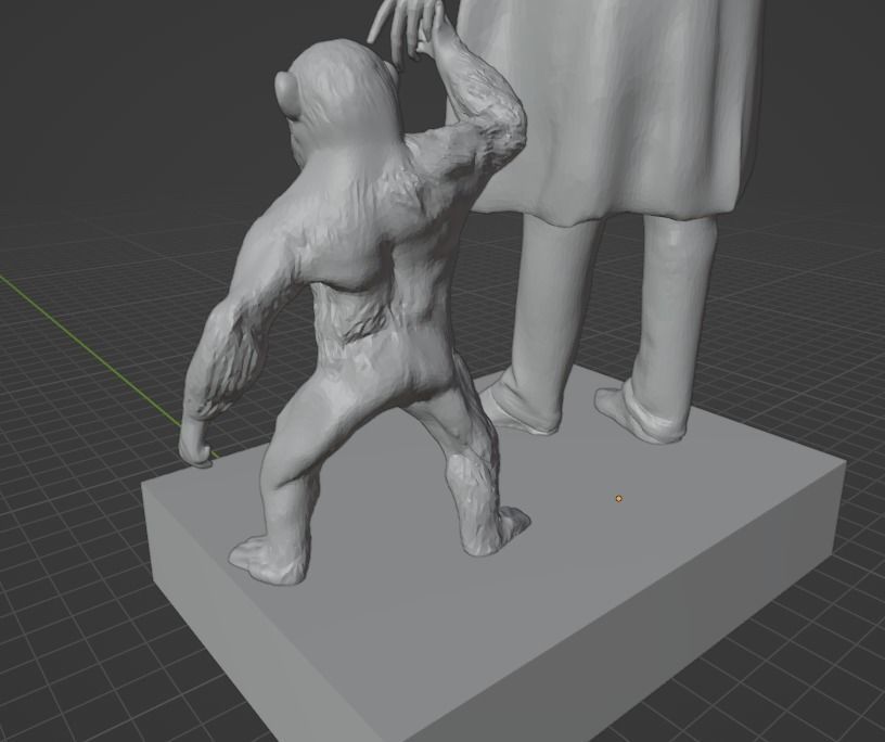 Charles Darwin 3D print model_4