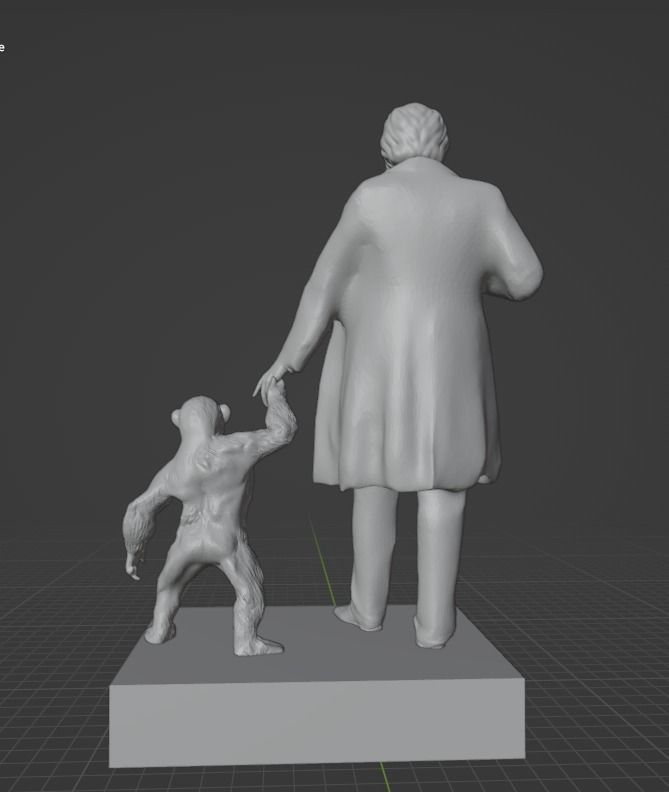 Charles Darwin 3D print model_19