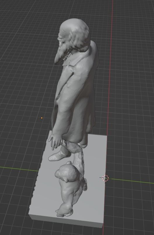 Charles Darwin 3D print model_21