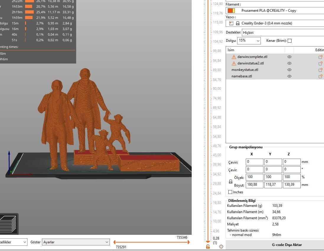Charles Darwin 3D print model_16