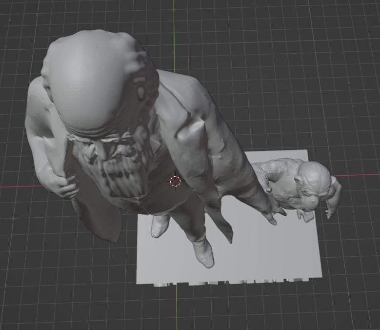 Charles Darwin 3D print model_22