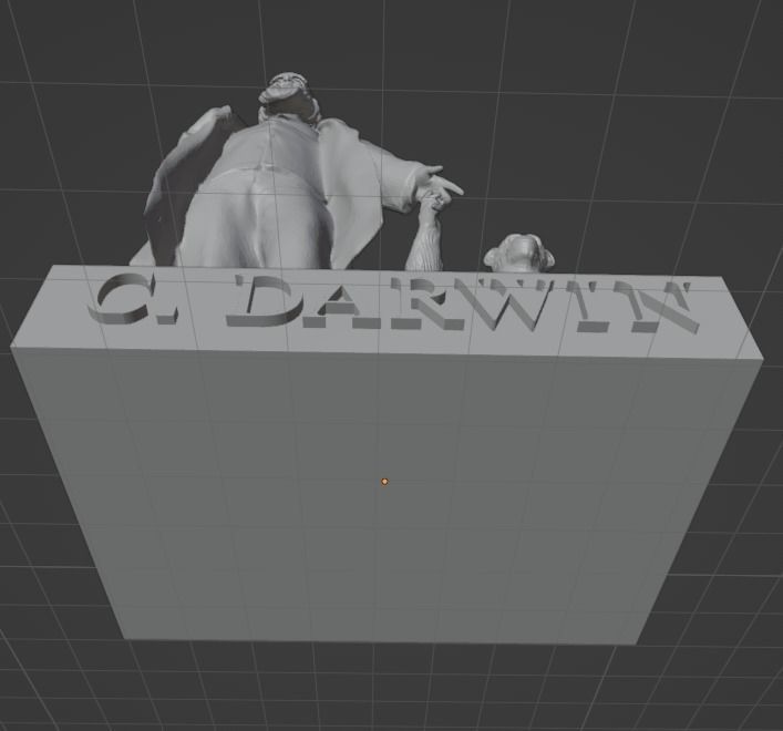 Charles Darwin 3D print model_11