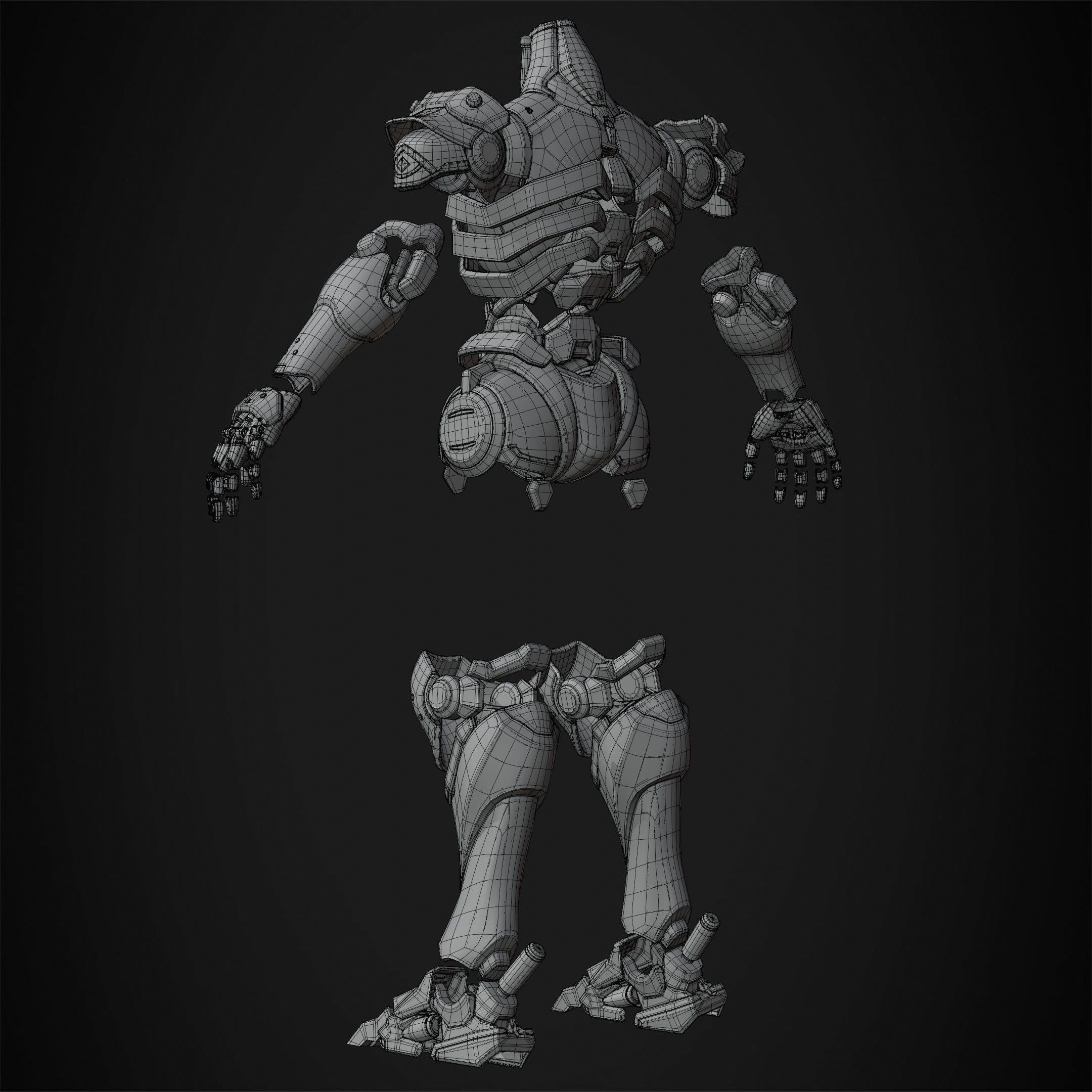 Overwatch 2 Ramattra Armor for Cosplay 3D print model_17