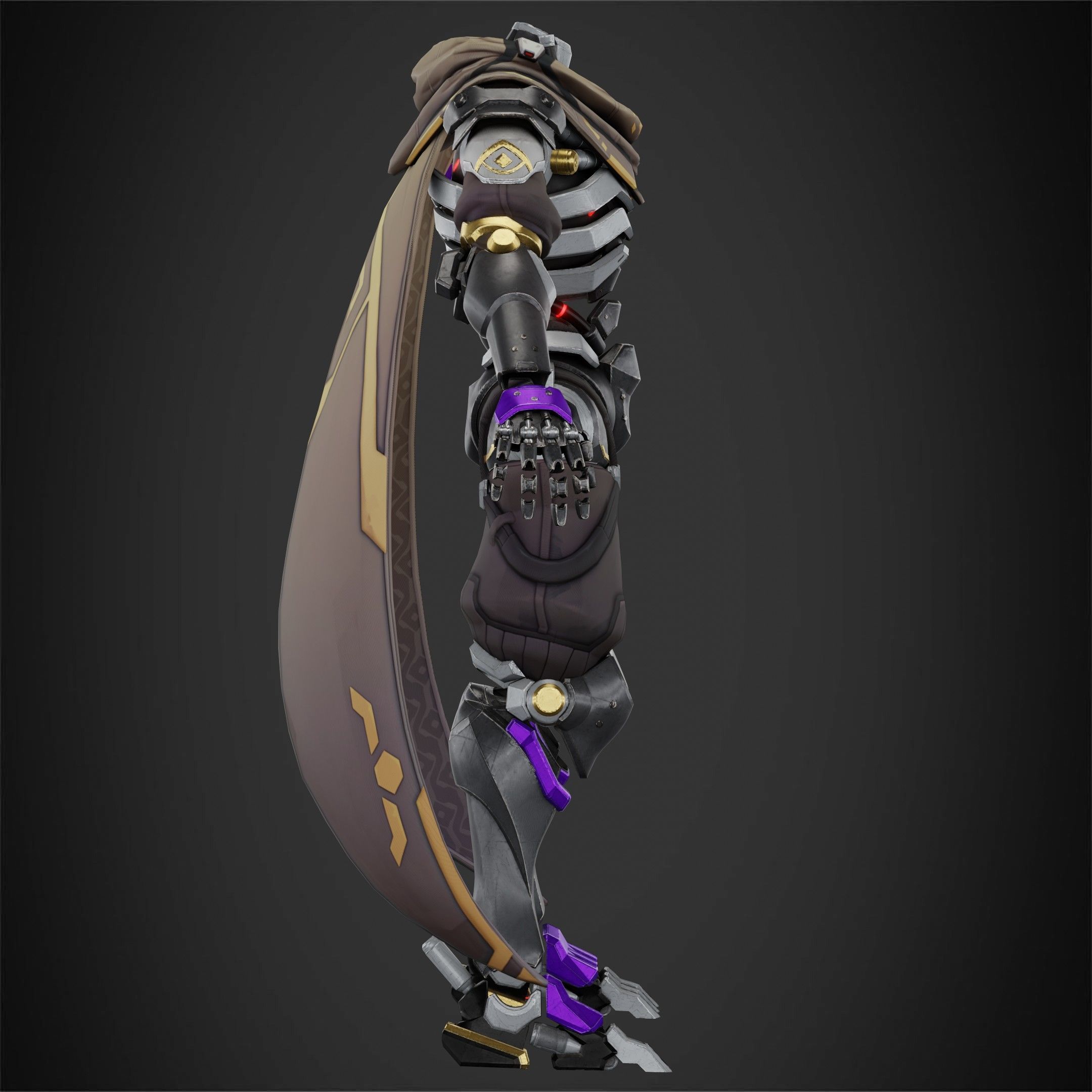 Overwatch 2 Ramattra Armor for Cosplay 3D print model_8