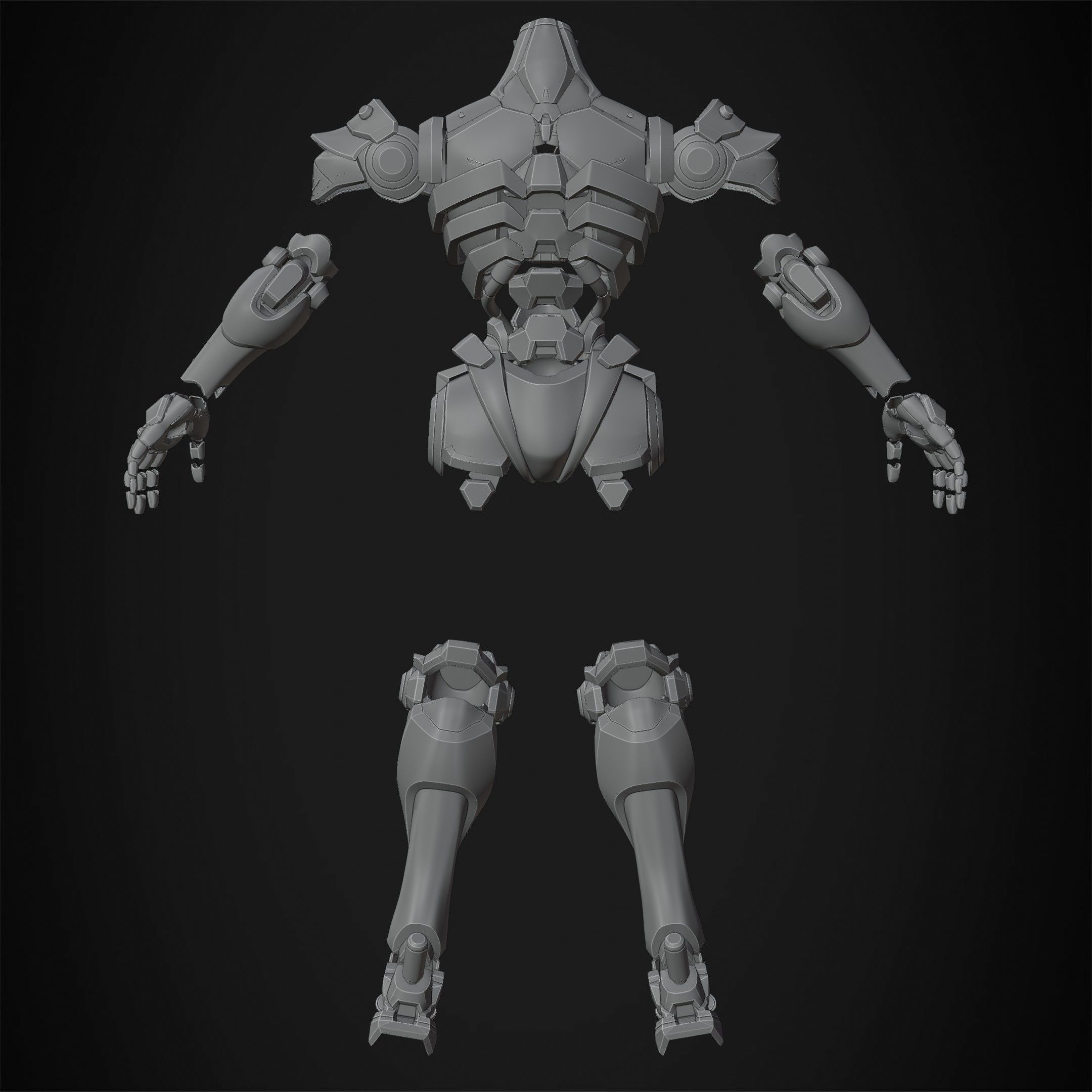 Overwatch 2 Ramattra Armor for Cosplay 3D print model_18