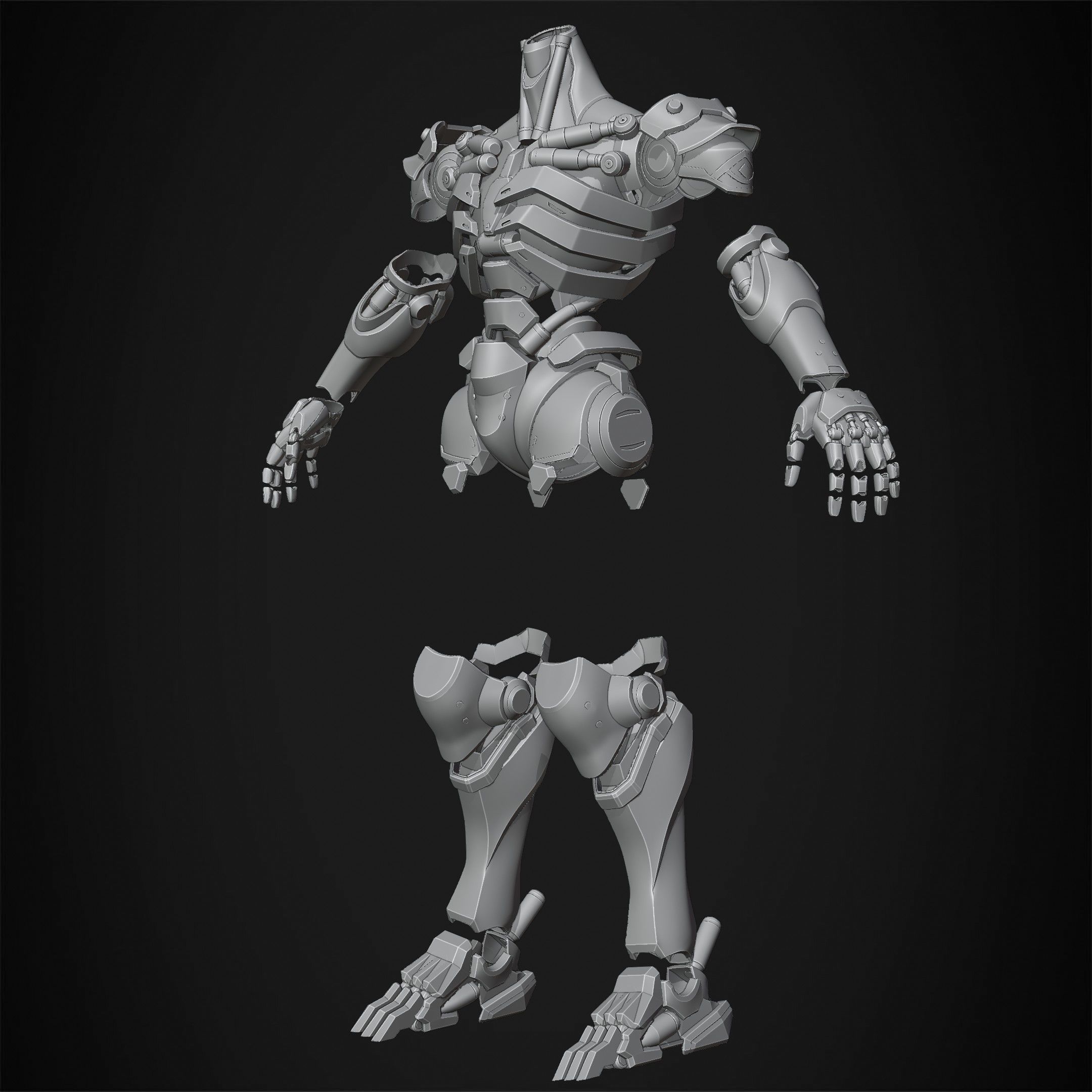 Overwatch 2 Ramattra Armor for Cosplay 3D print model_12