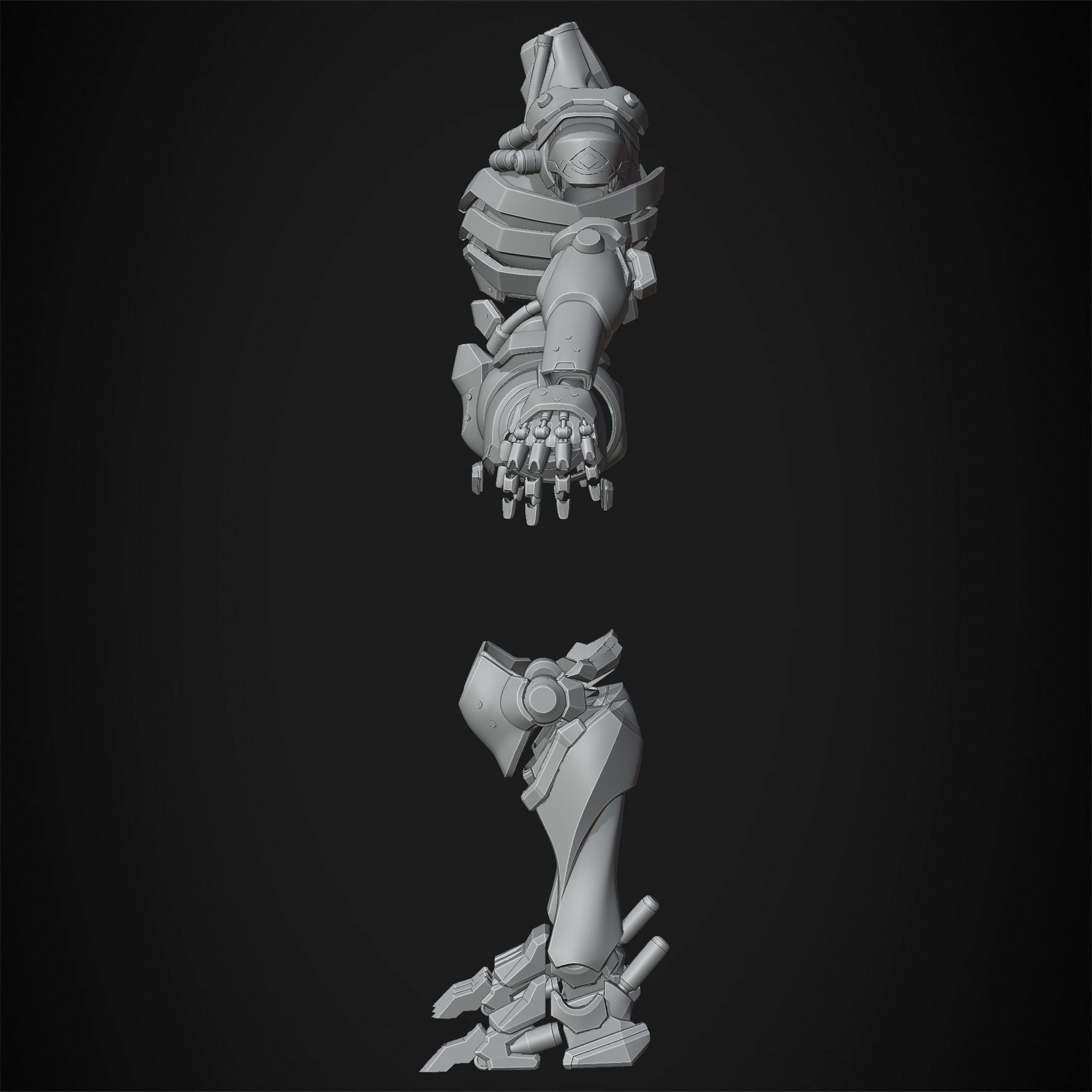 Overwatch 2 Ramattra Armor for Cosplay 3D print model_14