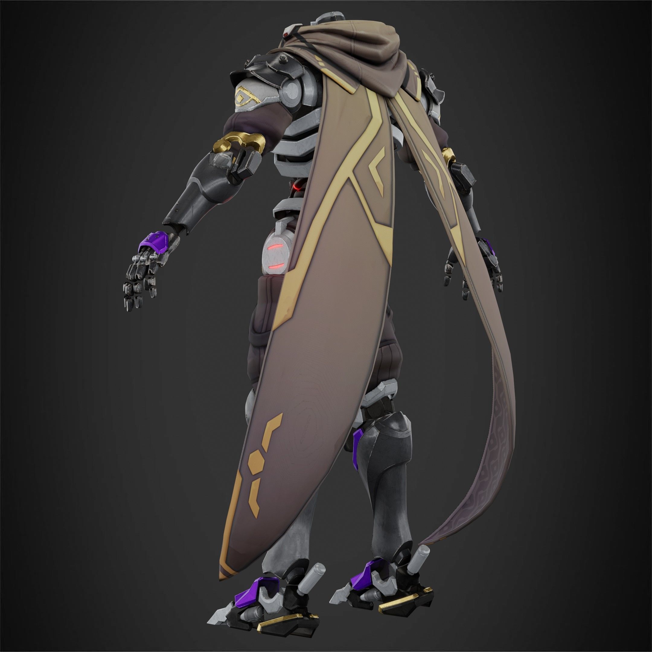 Overwatch 2 Ramattra Armor for Cosplay 3D print model_5