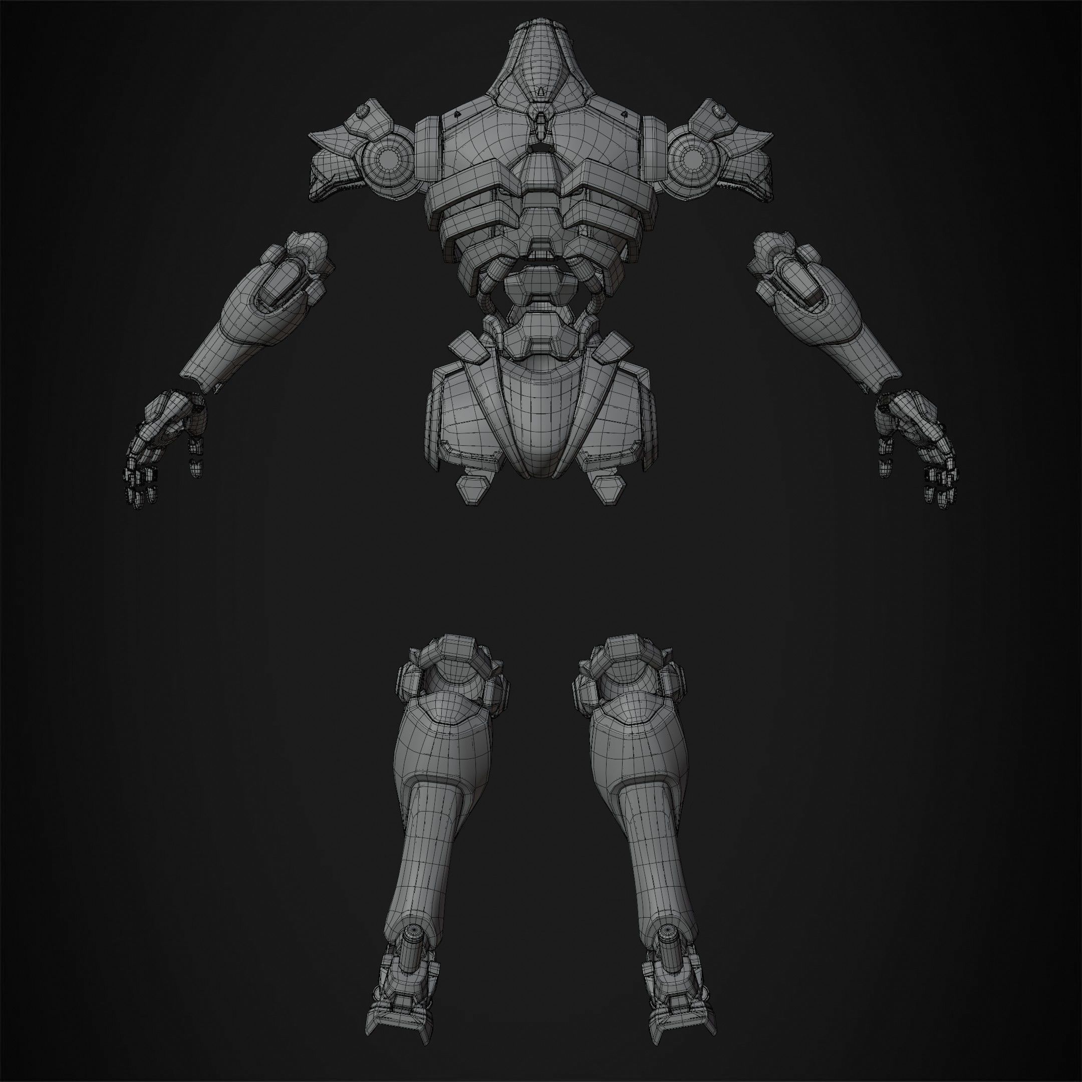 Overwatch 2 Ramattra Armor for Cosplay 3D print model_19