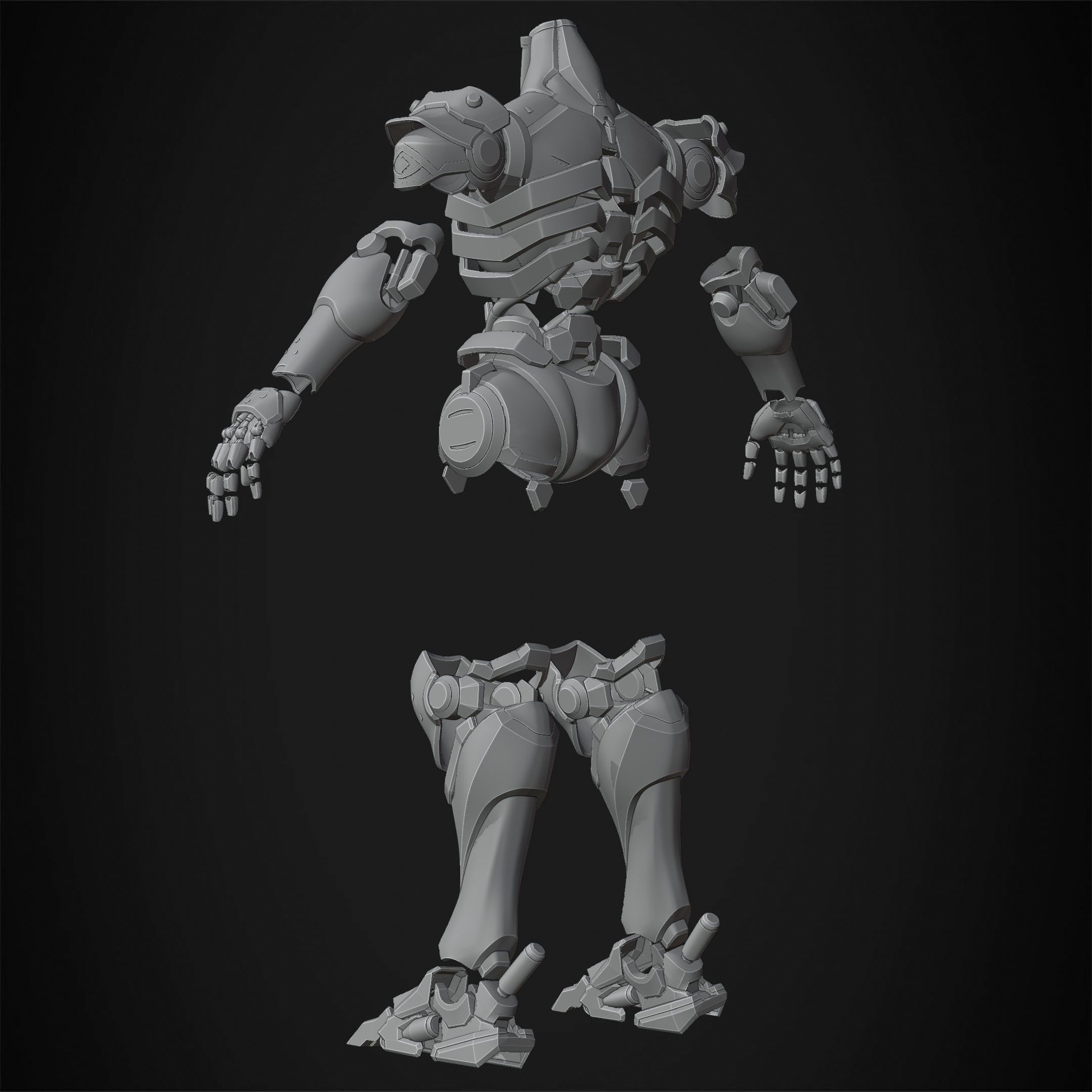 Overwatch 2 Ramattra Armor for Cosplay 3D print model_16