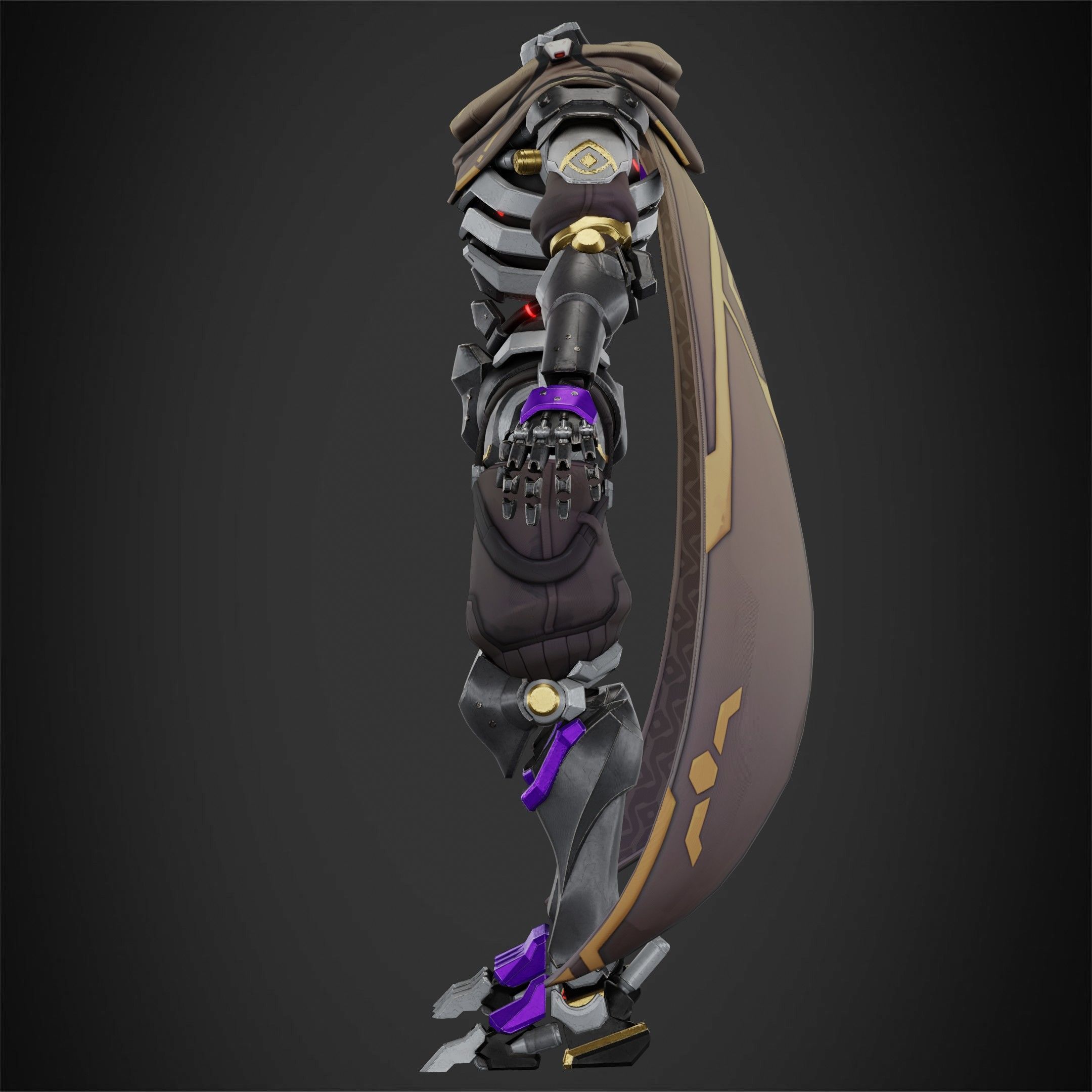 Overwatch 2 Ramattra Armor for Cosplay 3D print model_4