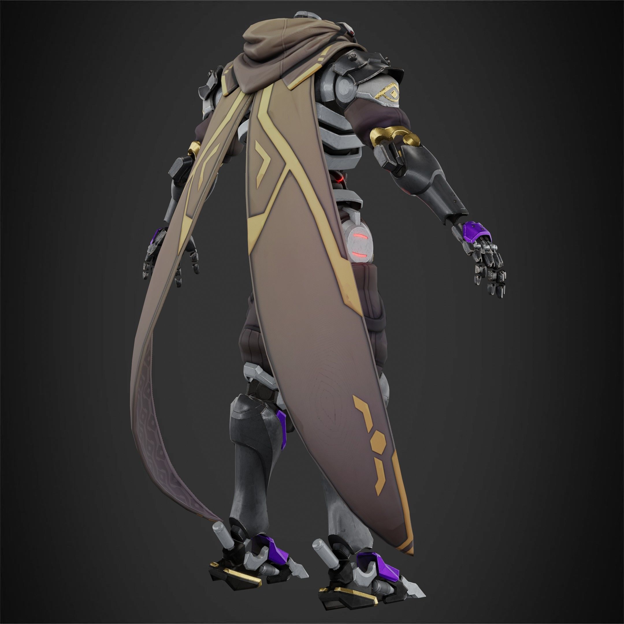 Overwatch 2 Ramattra Armor for Cosplay 3D print model_7