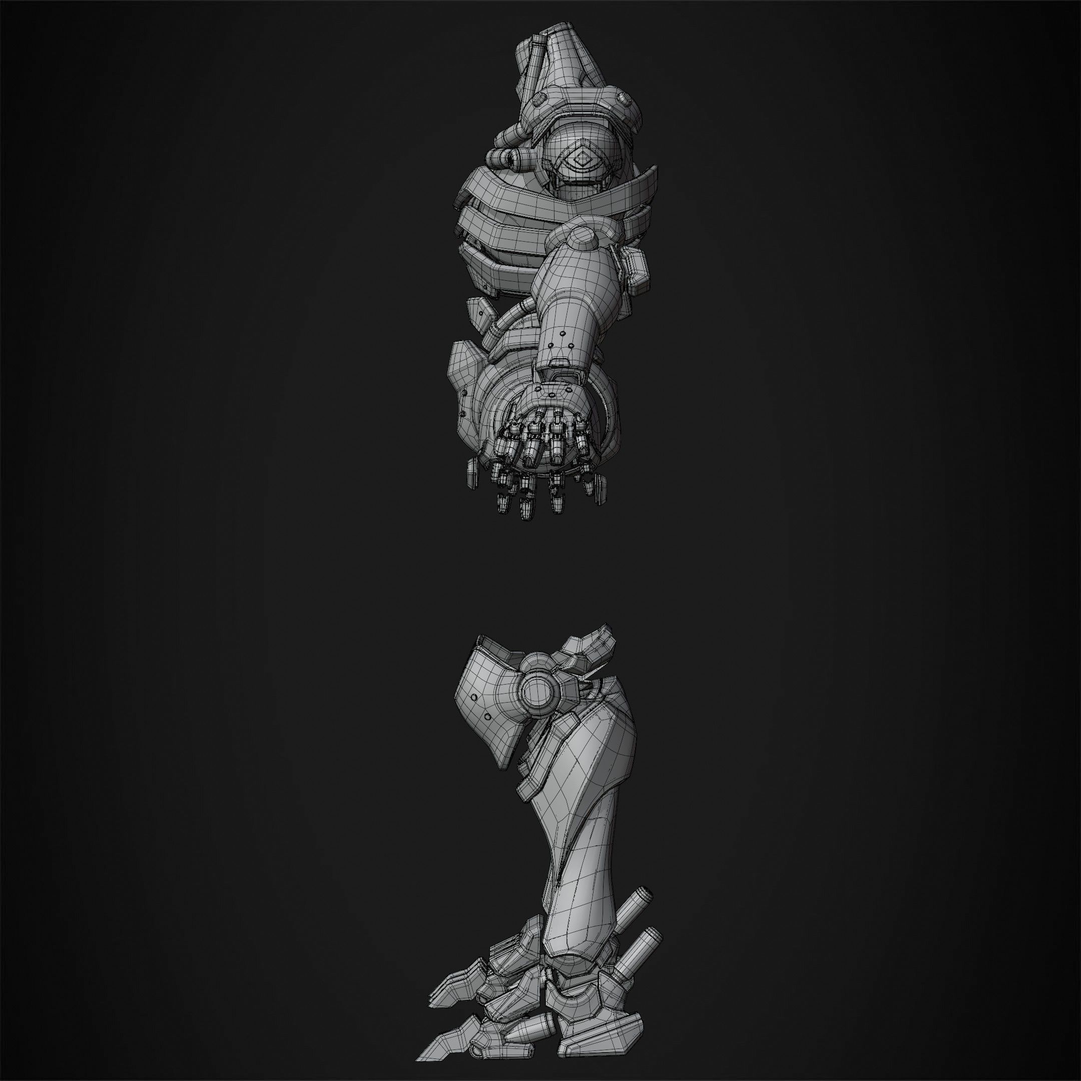 Overwatch 2 Ramattra Armor for Cosplay 3D print model_15