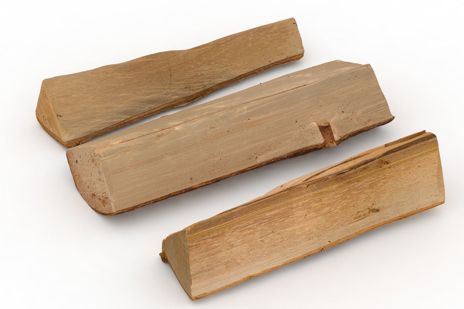 Firewood Logs - Stylized Low Poly Wood Stack for Camp Low-poly 3D model_3