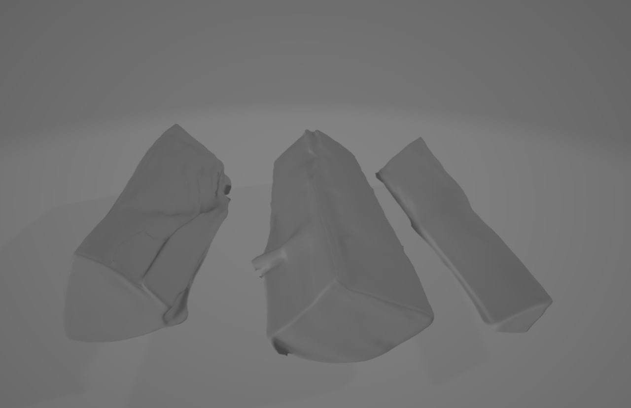 Firewood Logs - Stylized Low Poly Wood Stack for Camp Low-poly 3D model_14