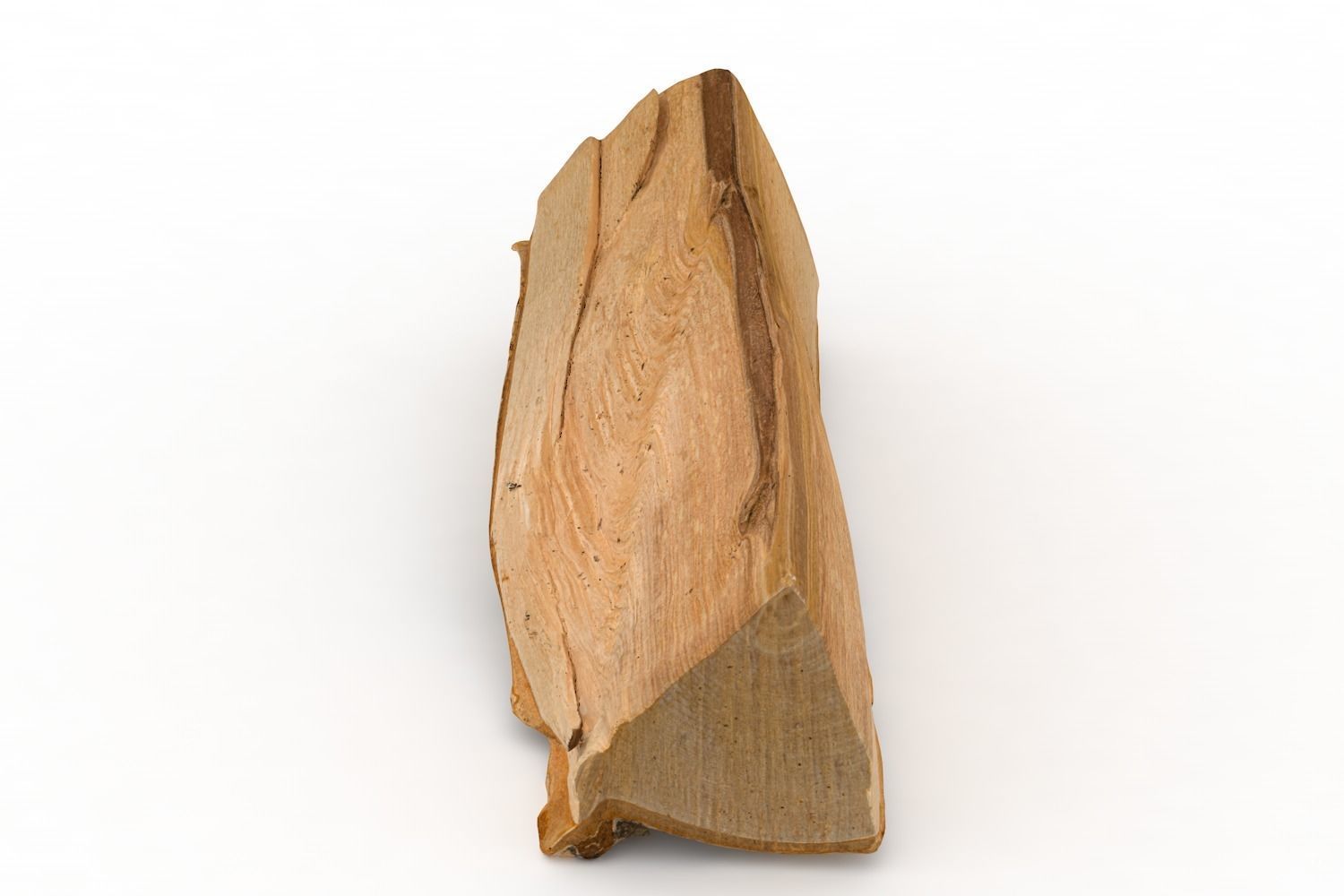 Firewood Logs - Stylized Low Poly Wood Stack for Camp Low-poly 3D model_7