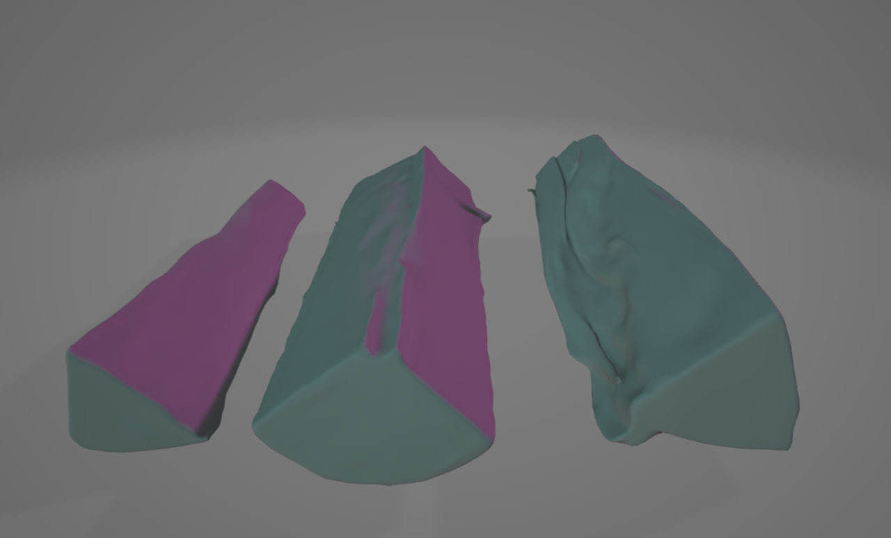 Firewood Logs - Stylized Low Poly Wood Stack for Camp Low-poly 3D model_16