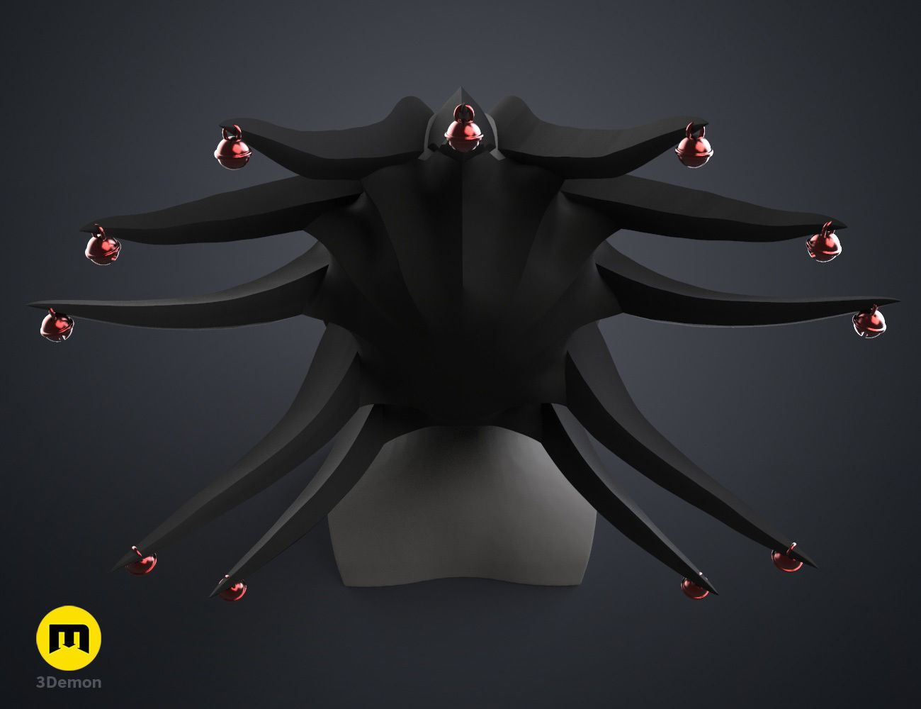 Kenpachi Zaraki Hair - Bleach 3D print model_21