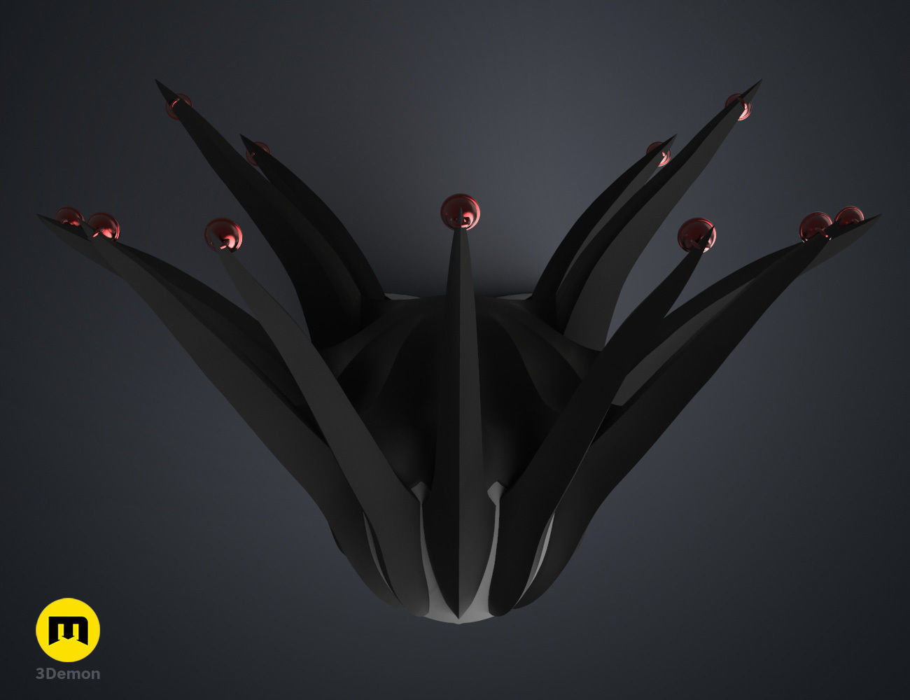 Kenpachi Zaraki Hair - Bleach 3D print model_19