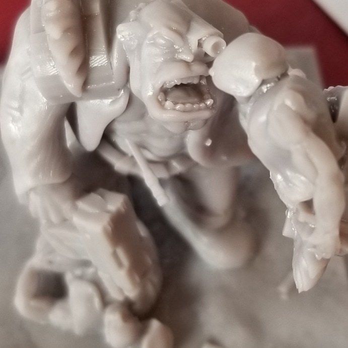 Ork Warboss 3D print model_4