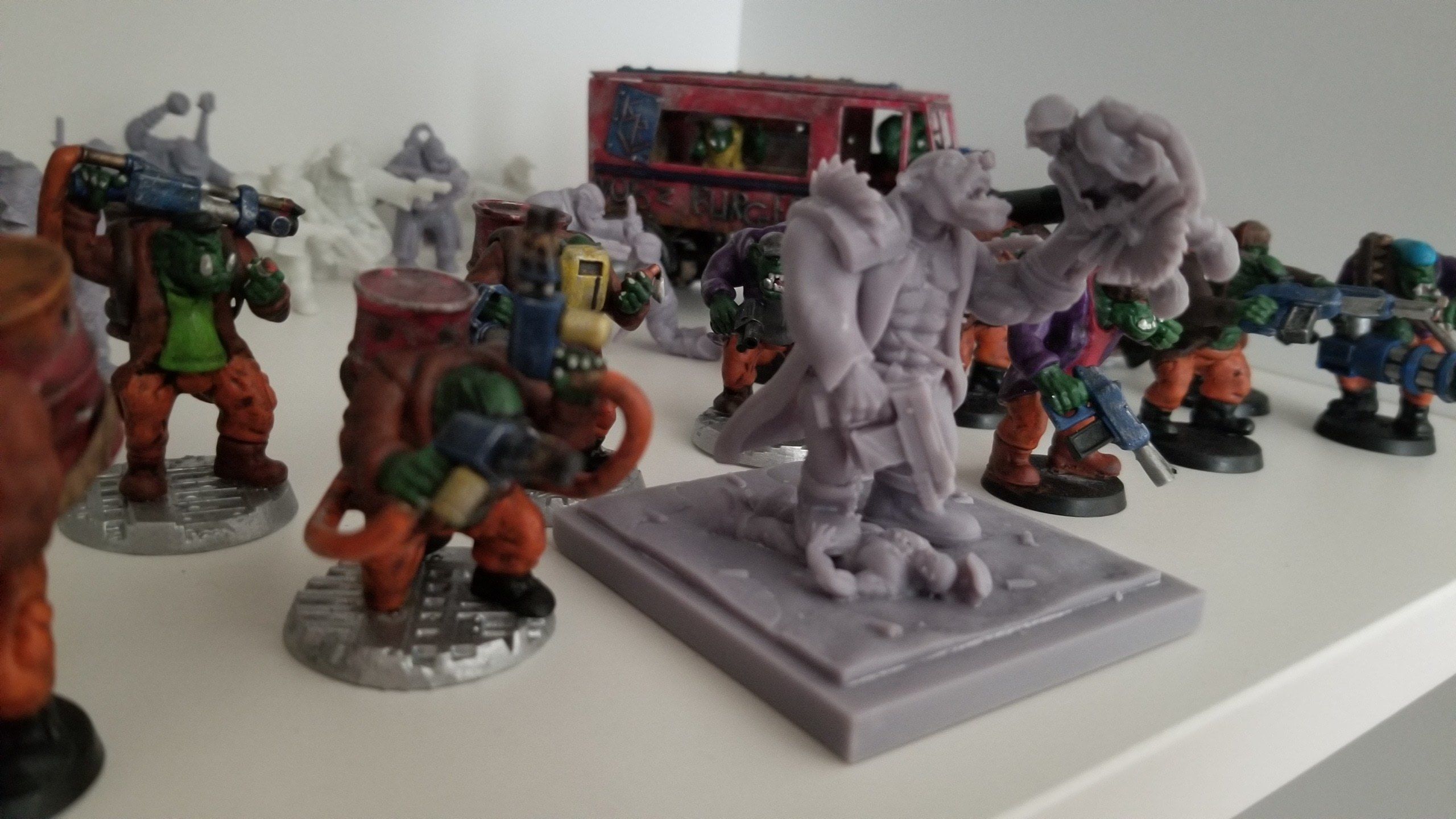 Ork Warboss 3D print model_3