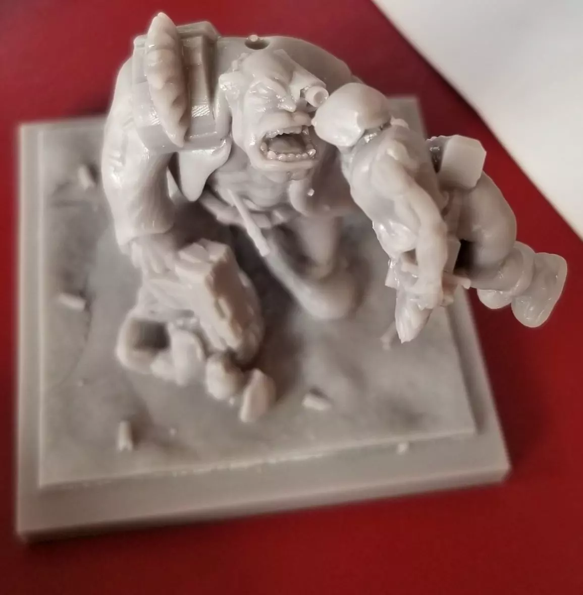 Ork Warboss 3D print model_0