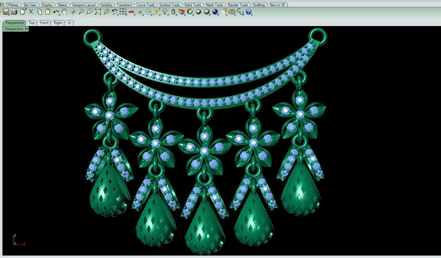 jewels kien 3d 3D print model_1