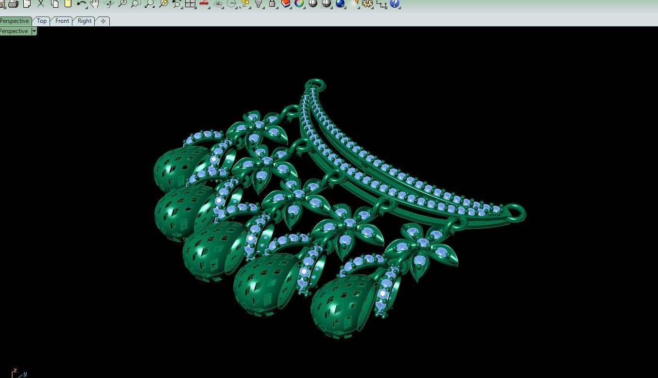 jewels kien 3d 3D print model_2