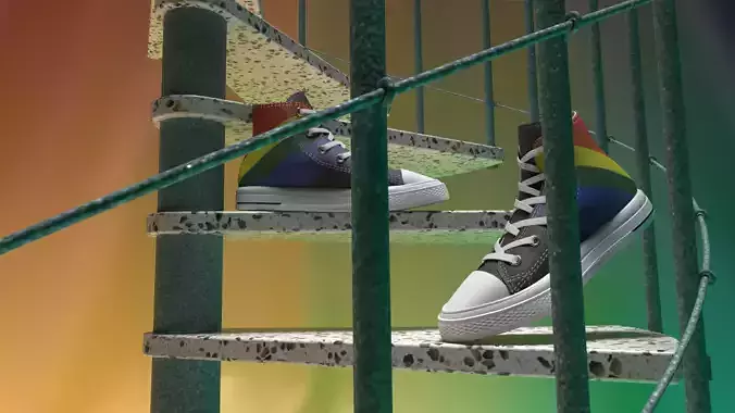 Shoes Converse Color LGBT 