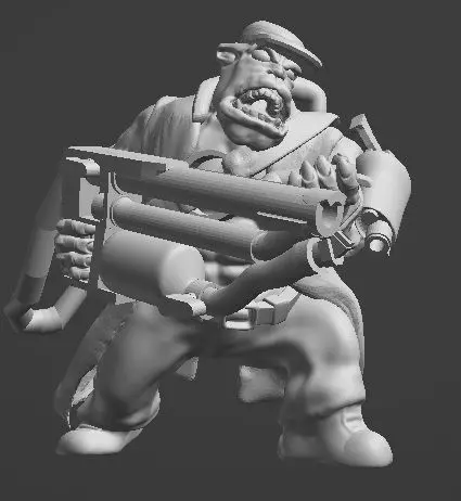 Ork Burner boyz 3D print model_0