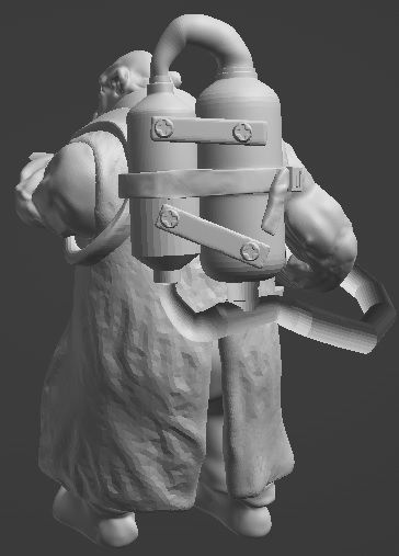 Ork Burner boyz 3D print model_8