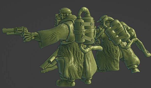 Ork Burner boyz 3D print model_5