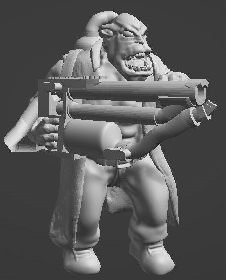 Ork Burner boyz 3D print model_6