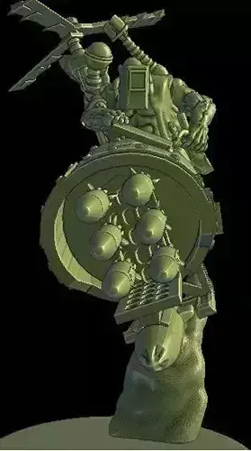 Big mek in deffkopta