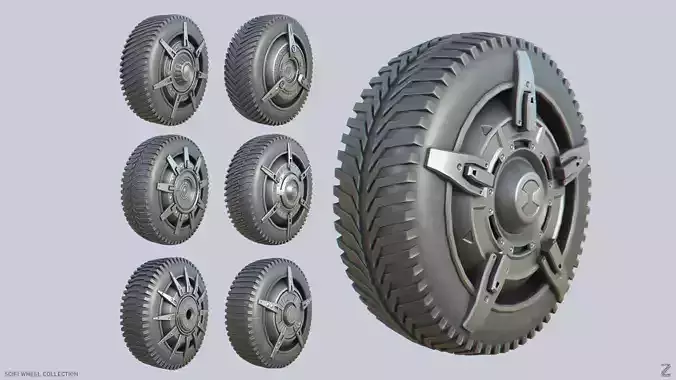 Scifi wheel collection 