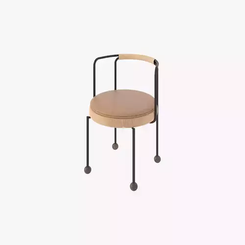DINING CHAIR 001 3D model