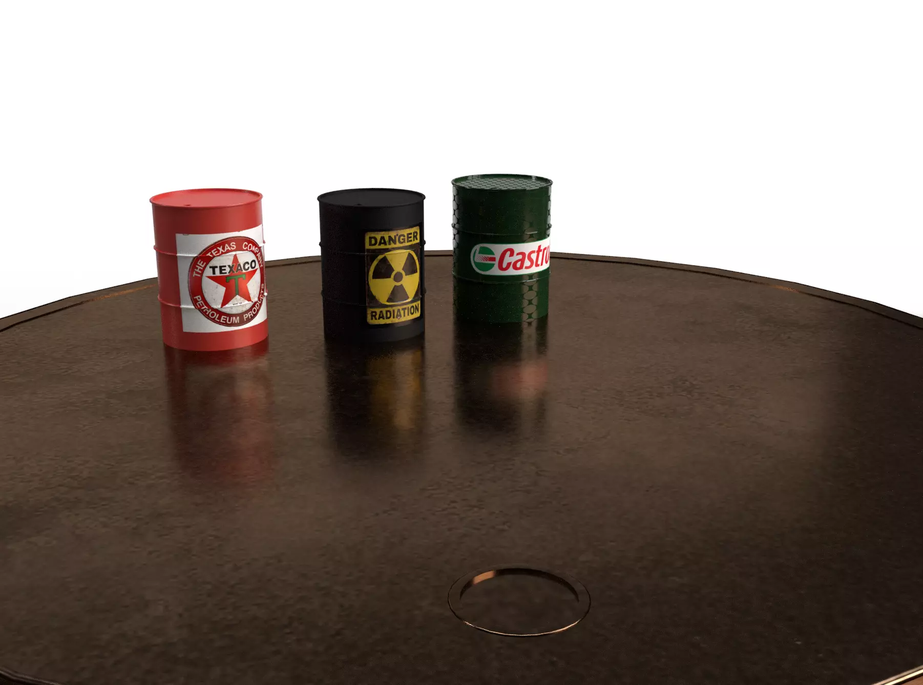 Retro Barrels - Vintage - Rustic Realism Free 3D model