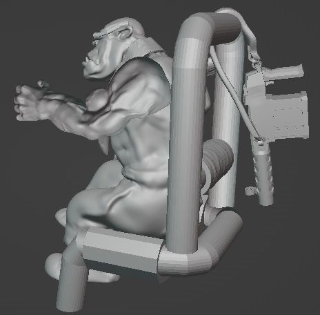 Ork kon truk v2 3D print model_9