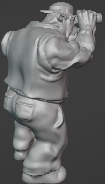 Ork kon truk v2 3D print model_14