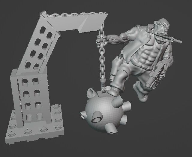Ork kon truk v2 3D print model_10